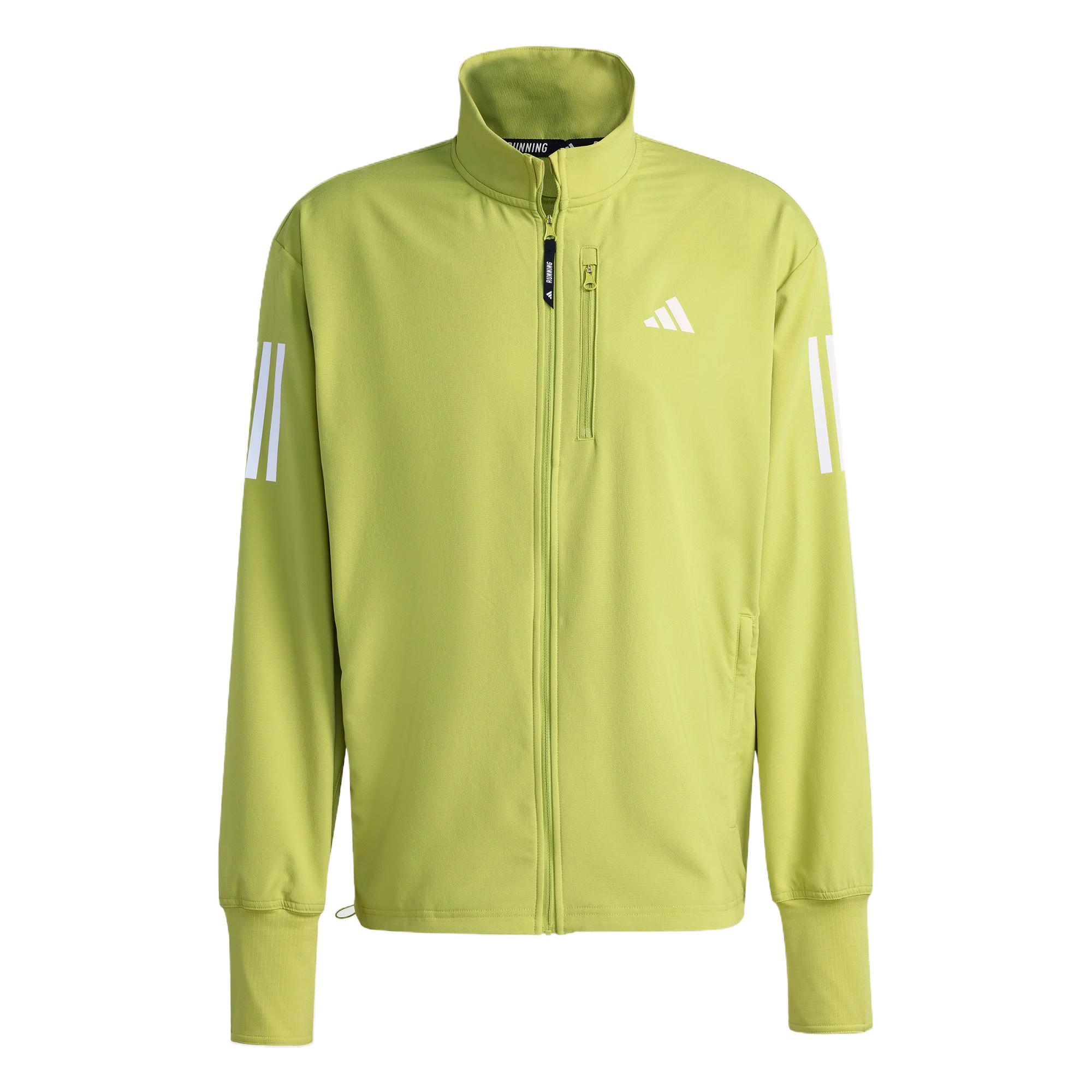 

Adidas Own The Run Comfortable Stylish Long Sleeve Minimalist Running Jacket Men Jacket JW9648 XL