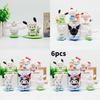 Flowers Melody Pvc Car Dashboard Decor Figurine For Kids And Teens