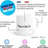 Mug - Amour - Merci d’Etre Toi - 325ml - Céramique Haute Qualité - Compatible Lave-Vaisselle