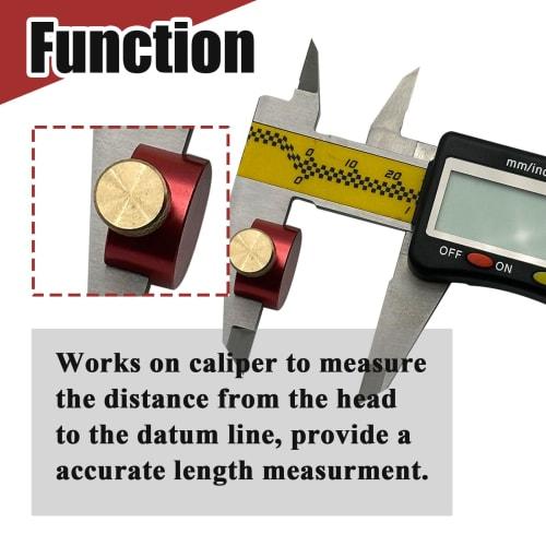Gugaguga AB1 Lock-n-Load Metal Anvil Base Kit (1 Set) for Length Measurement, Compatible with Comparator Bushings, Replacement for Caper Base Anvils