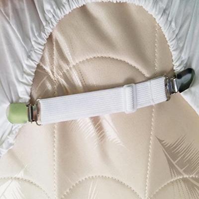 Yousheng 2Pcs Hidden Strap Tablecloth Clips Fasteners Table Cloth Holder Clips Adjustable Elasticity Picnic Tablecloth Clip