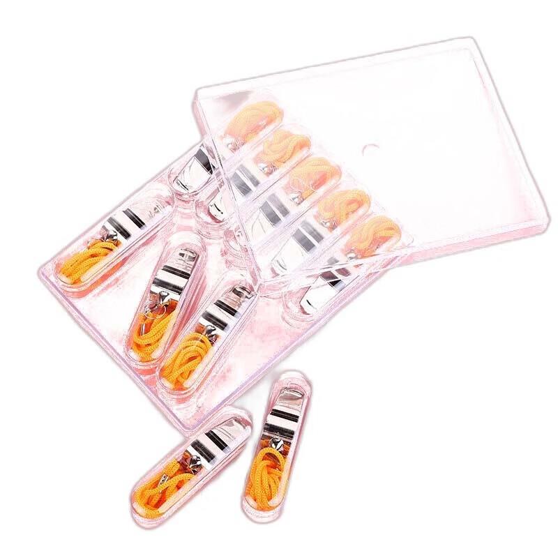 Laicai Portable Stainless Steel Whistle 10-Pack