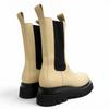 Excellent BOTTEGAVENETA Boots The Rug Side-gore Chelsea Boots, Leather 38 592045 Used