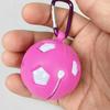 Silicone Golf Ball Holder Protective Bag with Aluminum Hook Golf Ball Storage Sleeve Waist Holder Golf Accessories