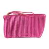 MIUMIU logo Pouch with bag strap Clutch bag Rayon / silk pink