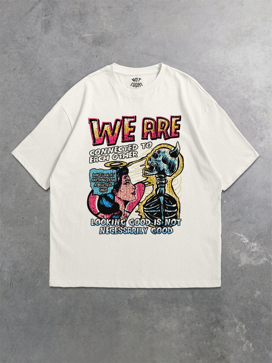 

NOT TODAY print T-shirt L