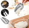 Stainless-Steel Ice Cube Scoop Bar Buffet Kitchen Spice Candy Flour Nut Scoop Spoon Dry Goods Shovel Party Kitchen Accessories