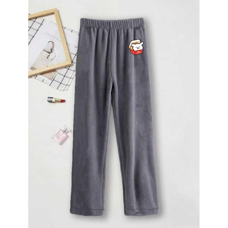 

Мужские классические прямые фланелевые брюки, вневременной вид, универсальное сочетание XXL серый