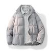 Premium Hooded Ski Jacket - 90% White Duck Down Mid-Length Puffer Coat