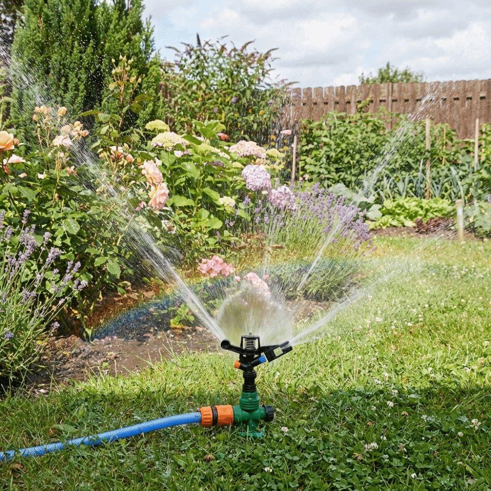Adjustable Water Spray Nozzle 1/2 Inch Thread Sprinkler Head Rocker Sprinkler  Flower Watering