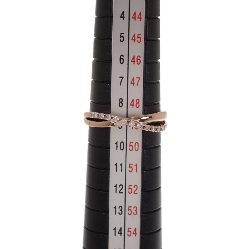 VANDOME  AGAR981707DI #9(JP Size) Ring K18 Pink Gold Women