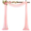 Chiffon Drapery Densed Stretch Yarn Wedding Arch Outdoor Background Draping Fabric Photography Props