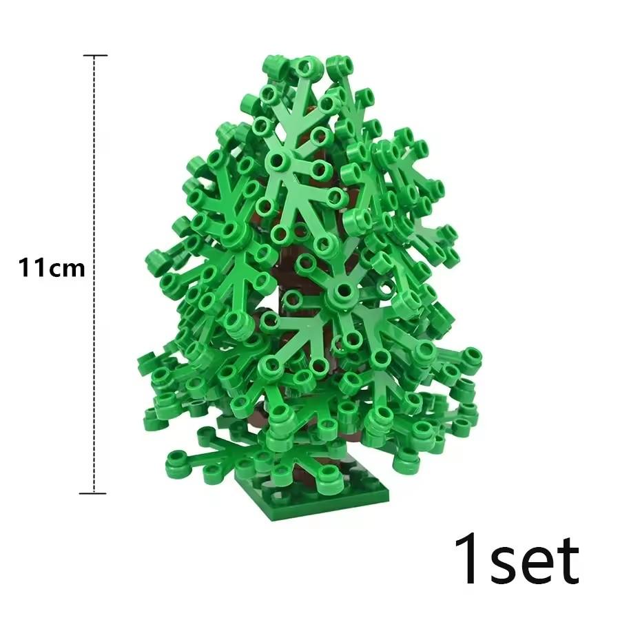 City Trees Cedar Building Blocks Redwood Block Toy Christmas Tree For Children Gifts Compatible Classic Brick Juguetes Kids Toys