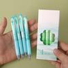 High-quality Appearance Level Quick-drying Soft Grip Neutral Pen Set of 4. Press-on Quick-drying Neutral Pen. Student Stationery, Office Supplies.