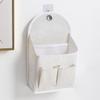 Wall Mounted Storage Bag For Family Closet Bedroom Study Kitchen Books CD Magazine Cotton Wall Hanging Organizer Bag