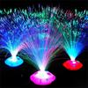 Mehrfarbige LED-Lichtleiter-Nachtlampe, blinkend, 3 einstellbare Modi für Zuhause, Party, Hochzeit, Festival, Tischdekoration