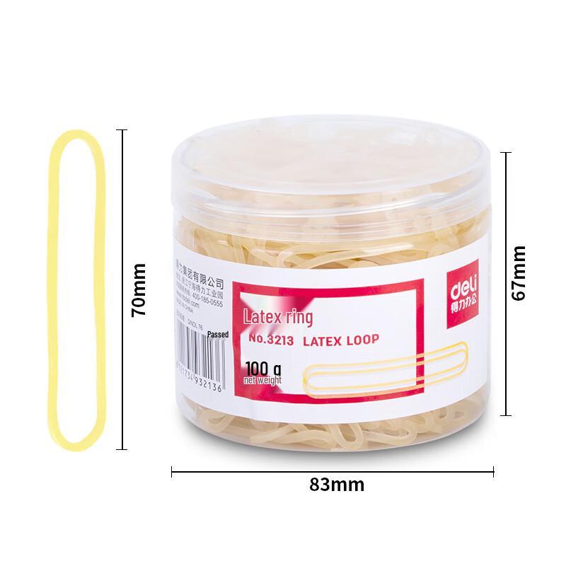 Deli Elastic Latex Rubber Bands