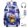 Hot Selling Game-Themed Outdoor Travel Bag Large Capacity with USB Hiking Backpack