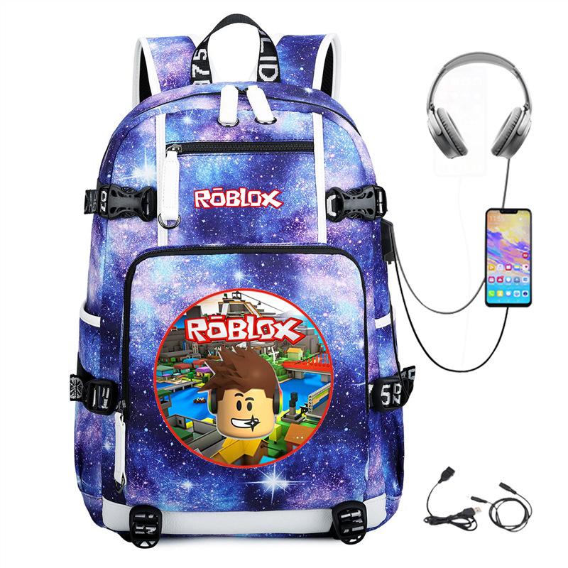Hot Selling Game-Themed Outdoor Travel Bag Large Capacity with USB Hiking Backpack