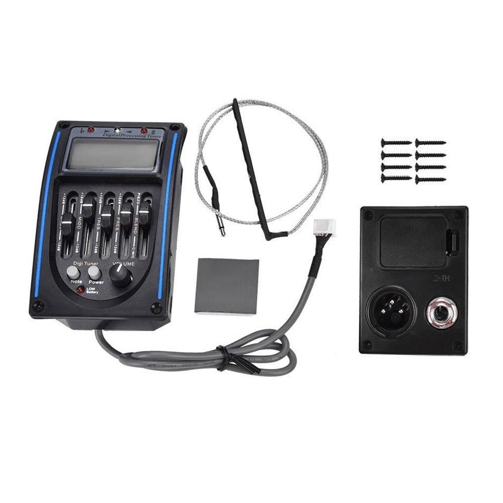 5-Band EQ Acoustic Guitar Pickup with LCD Pickup LC-5