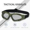 3 Lens Protective Goggles Sport Goggles Men Tactical Sunglasses clear Glasses