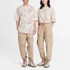 Timberland Solid Color Multi-Pocket Drawstring Casual Pants Unisex Pants Khaki A6BQ6-269