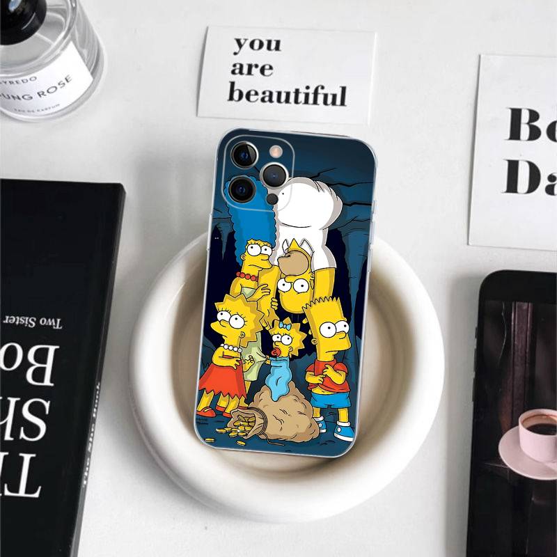 Funny Cartoon S-Simpsons For IPhone 17 Air 16 Pro Max 15 14 13 12 11 Plus Phone Case