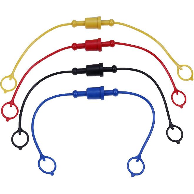 JZGRDN 8PK Hydraulic Quick Coupler Dust Cap & Plug Set Compatible with 1/4" John Deere 54D 60D 1023E 1025R 1026R 2025R 2026R 2032R 2036R 2038R 2305