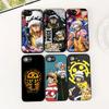 ONE Luffy PIECE Trafalgar D Water Law Phone Cover for Xiaomi Redmi 15 15C A7 15A 9C NFC Note 15 9 Pro 4G Protective Case