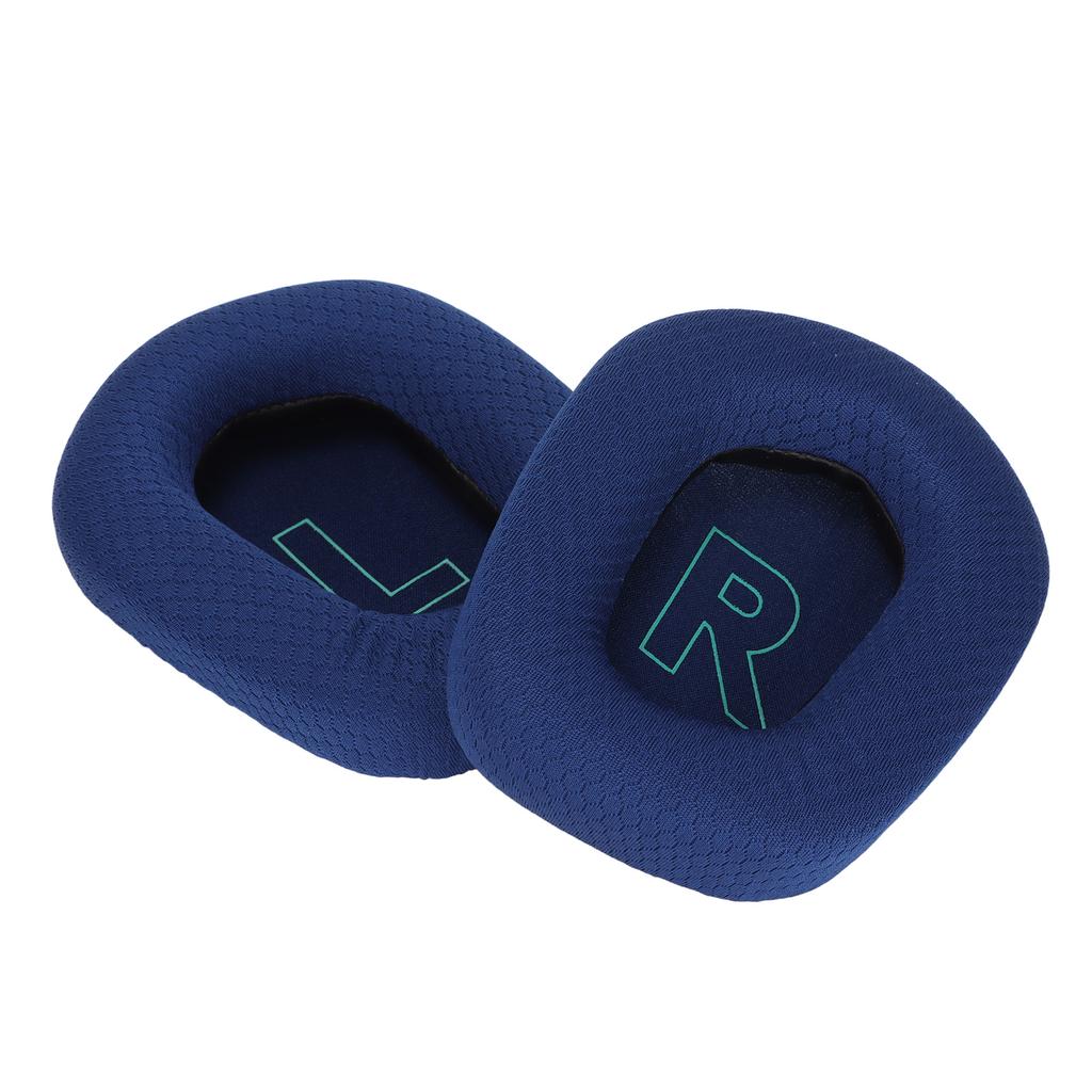 Ear Pads Professional Sound Insulation Headset Ear Cushion Replacement with Soft Breathable Mesh for G733 Headset Blue