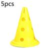 5 Pcs Bottom Dog Training Products Durable Dog Running Jump Pile Pet Outdoor Sports Pole Portable Pet Agile Equipment