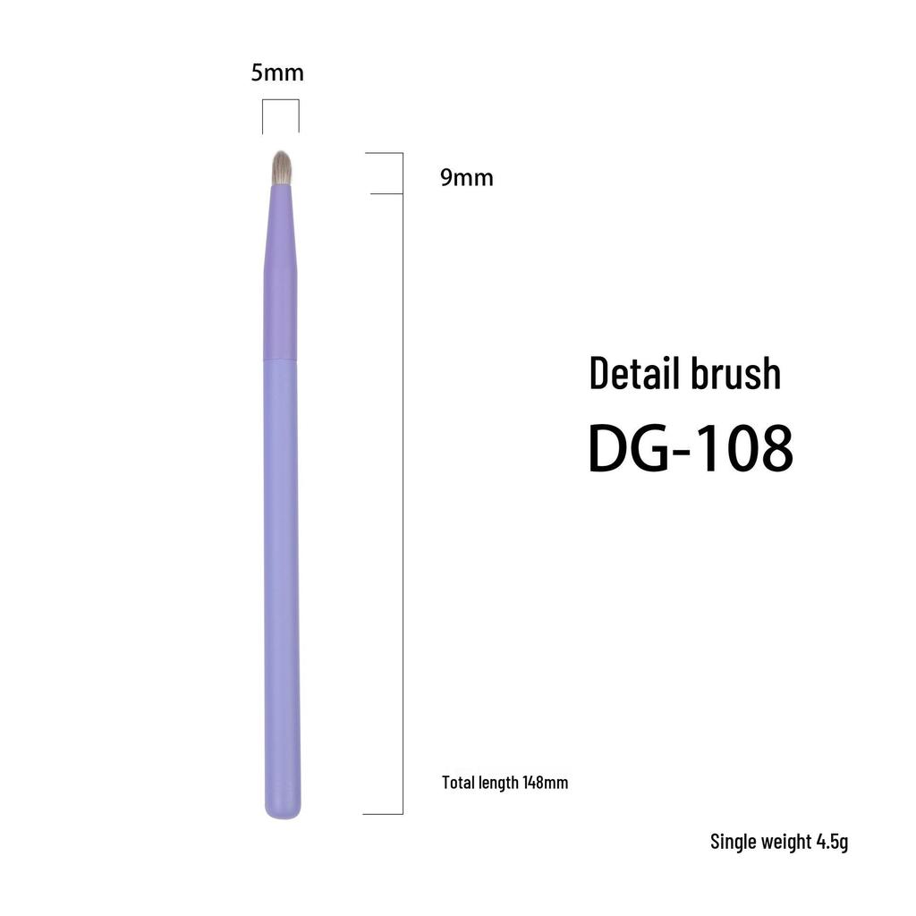 8-Piece Professional Makeup Brush Set with Soft Bristles for Powder & Eyeshadow - Premium Quality for Makeup Artists