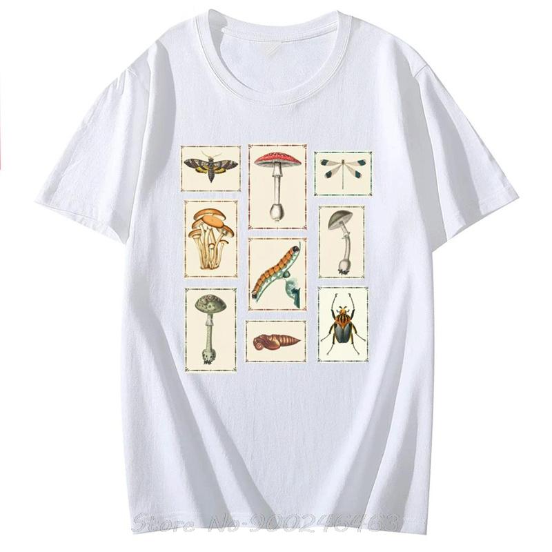 Cottagecore Entomology Tee Vintage Bug TShirt Insect Praying Unisextis Top Gift for Insect Lover Scientific Aesthetic Beetle Shirt