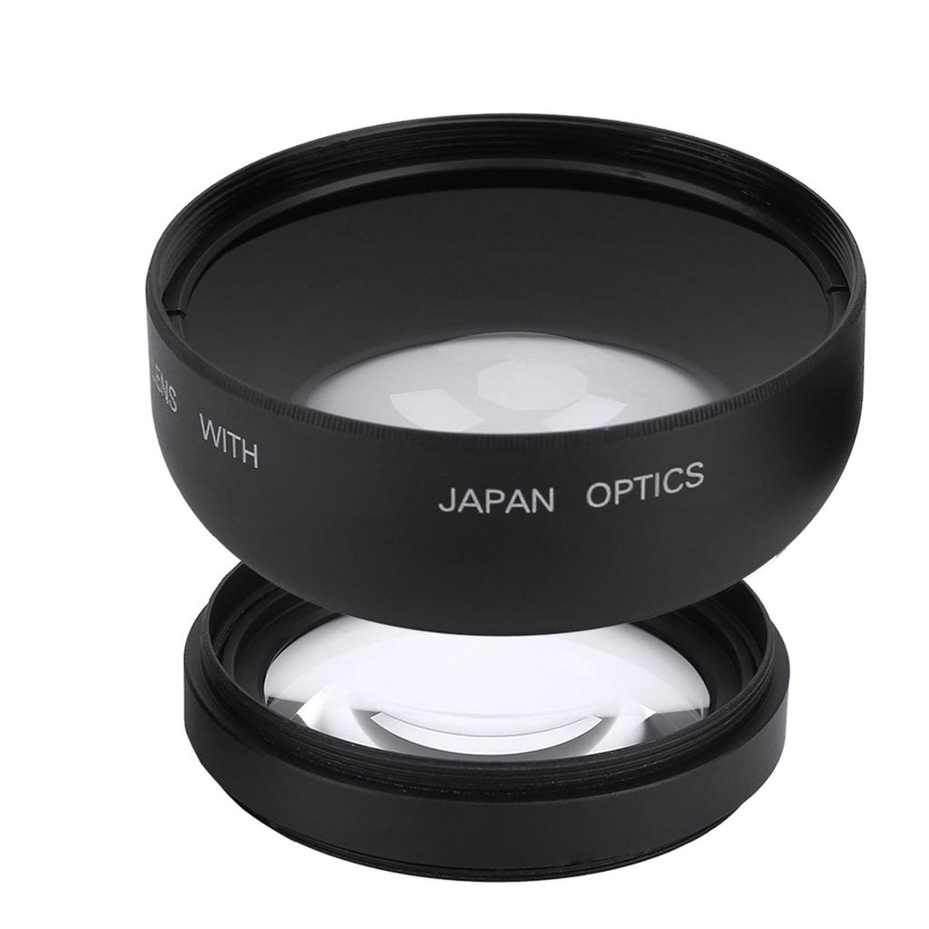 52mm 0.45X Wide Angle Universal Conversion Macro Lens for DSLRS and Digital Cameras