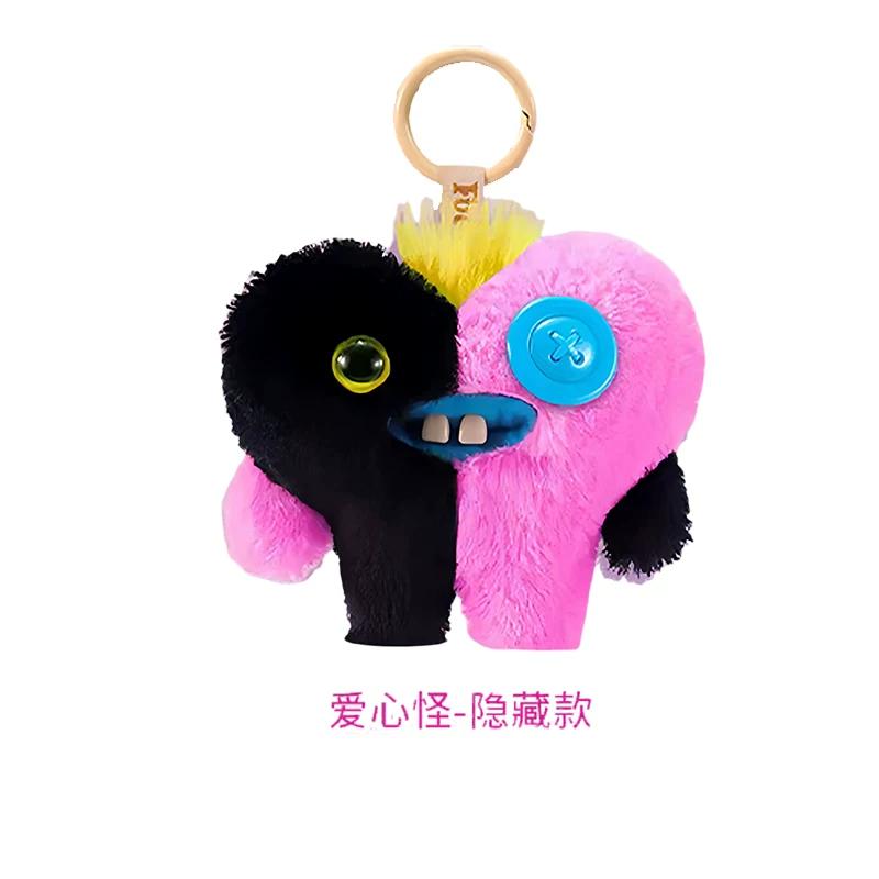 Fuggler Baby Pinkles Series Plush Genuine Soft Keychain Toy Cute Collectible Funny Ugly Monster Pendant Bag Charm Gift