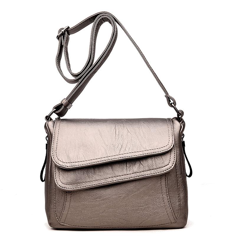 2026 Fashi Soft Leather Shoulder Bags Luxury Women Handbags Designer Brand Casual Crossbody Bags For Women Sac a Main Female
