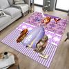 Princess Sofia'S Royal Garden Carpet For Playroom Bedroom Living Room Sofa Home Decorkids Game Area Rug Nonslip Floor Mat