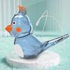 1Pcs Bathtime Musical Toys Cartoon Bird Whistle Water Whistle Bird Shaped With Lanyard Small Musical Instrument Toy Gift