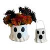 Secchio Fioriera in Resina Specter Design per Decorazioni di Halloween Interno Esterno Casa Giardino o Ufficio