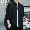 JEEP SPIRIT Men's Wrinkle-Free Long Sleeve Shirt