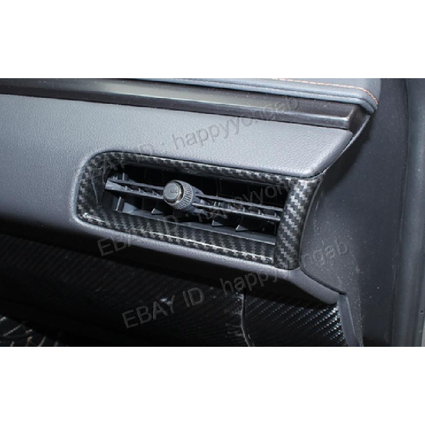 Front Side Air Vent Outlet Cover Trim For 19-24 Lexus UX 200 250h Carbon Fiber