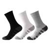 3 Pairs Solid Color Men's Socks Invisible Middle Tube Socks Men Spring Autumn Breathable Socks