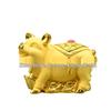 Golden Pig Ornament: Modern Chinese Zodiac Decor for Home or Office