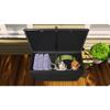 Garden Box 109 X 51 X 55 Cm 270 Liters Black