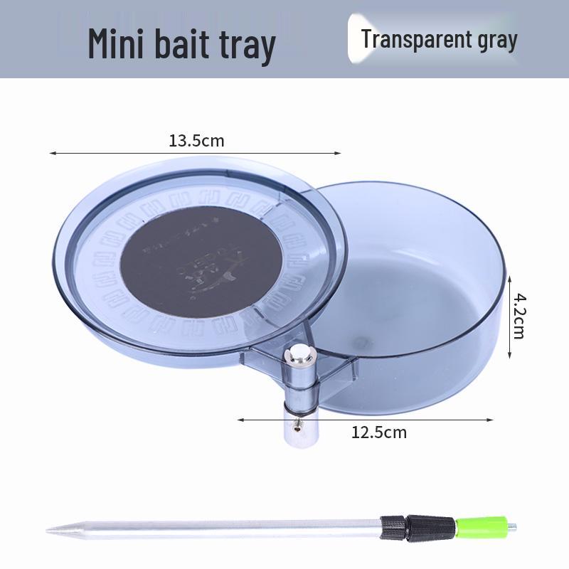 Magnetischer Köderbehälter & Erdspieß: Starke Drahtziehhilfe & loser Grundfutterbehälter für Angelstühle
