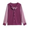 Women's 4XL T -shirt Mother's Dressed In Spring and Autumn New Long -sleeved T -shirts High -end Design Loose and Slimming