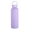 350/500/750/1000ml Macaron Color Cola Shape Insulated Bottle, 304 Stainless Steel Vacuum Flask, Portable Handle Water Bottle