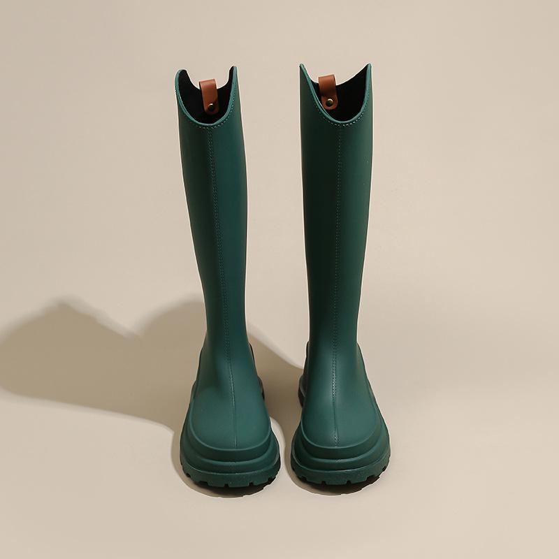 Fashion Adult Tall Waterproof and Non-slip Rain Boots