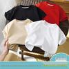 Class A Kids Japanese Style Short Sleeve Cotton T-shirt for Boys and Girls