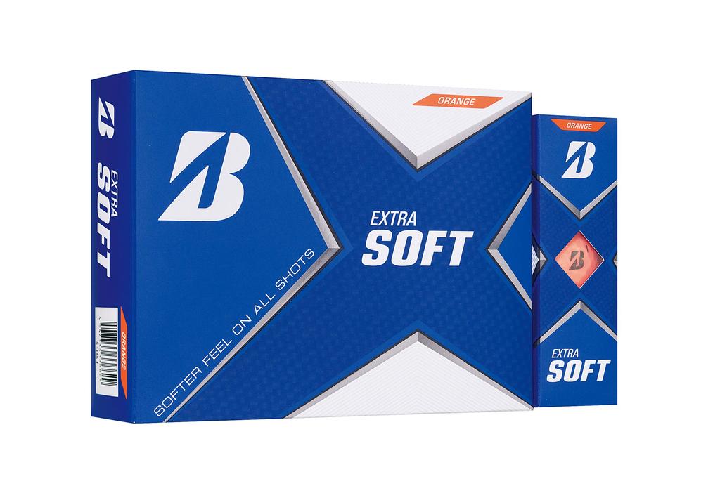 BRIDGESTONE Golf Ball EXTRA SOFT 2021 Model 12 Balls Orange